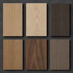 Straight-grain natural white oak veneer